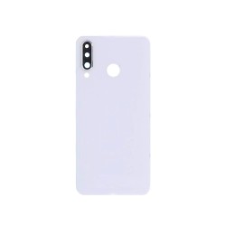 Tapa Trasera+Lente de Camara Huawei P30 Lite 48MP Blanco Tapa Trasera+Lente de Camara Huawei P30 Lite 48MP Blanco
